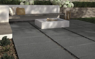 Płyty brukowe z domieszką materiałów ekologicznych