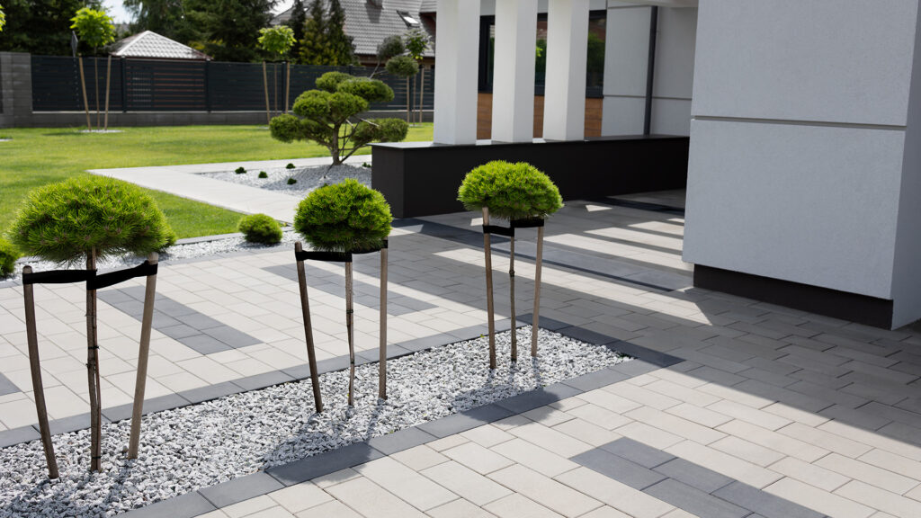 Palisady w nowoczesnym ogrodzie