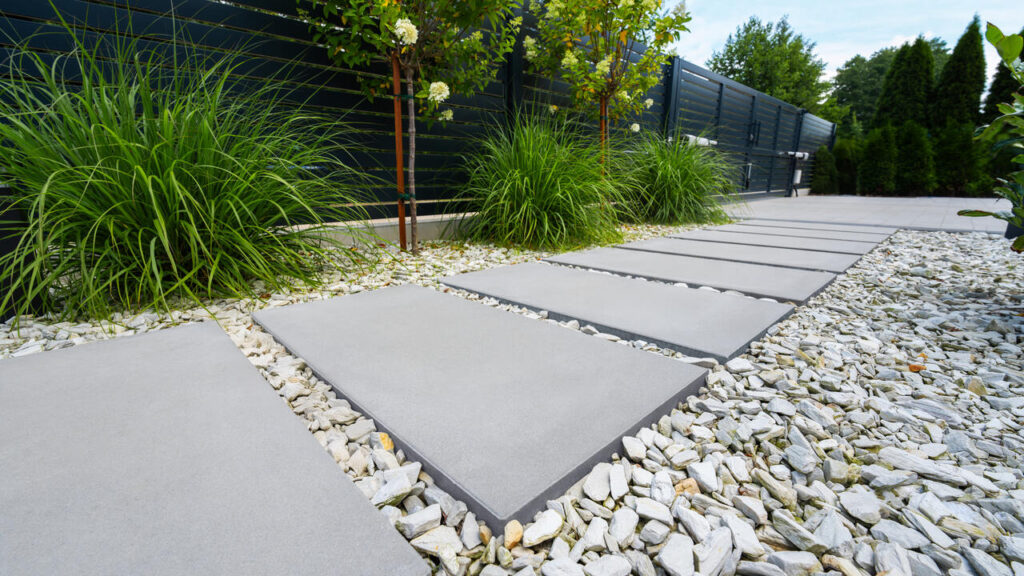 estetyka schodów na skarpie