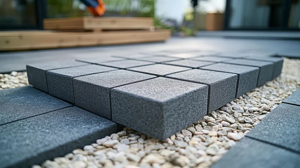 jak zrobić podbudowę pod płyty brukowe