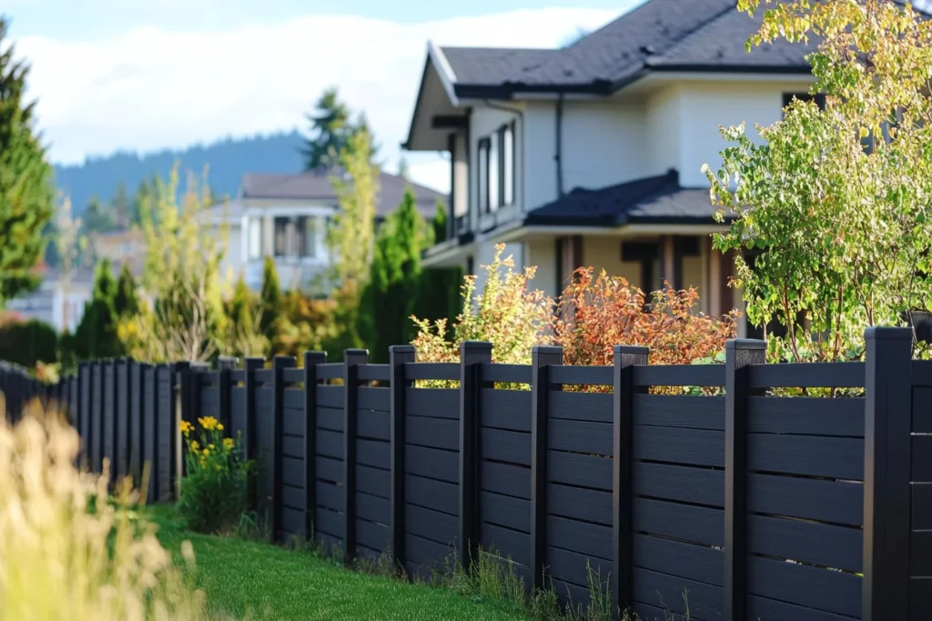 ogrodzenie z drewna