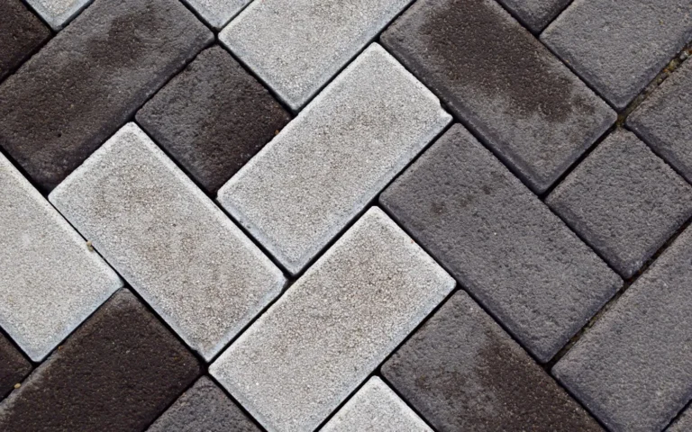 Kostka brukowa w stylu rustykalnym