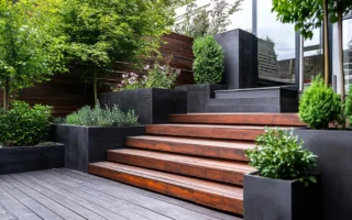 Jak dopasować stopnie do istniejącego tarasu?