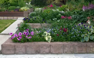 Jak obramować rabaty palisadami