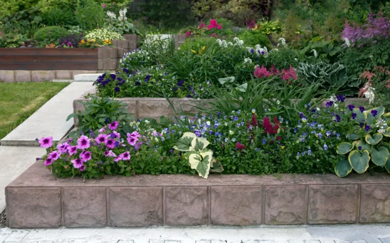 Jak obramować rabaty palisadami