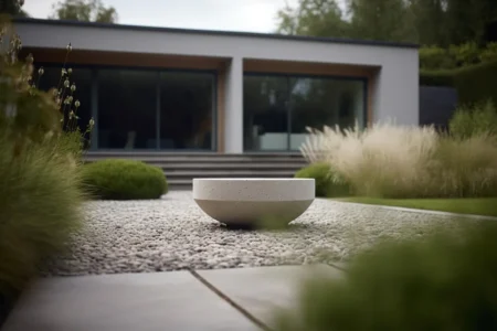 Mała architektura ogrodowa z betonu