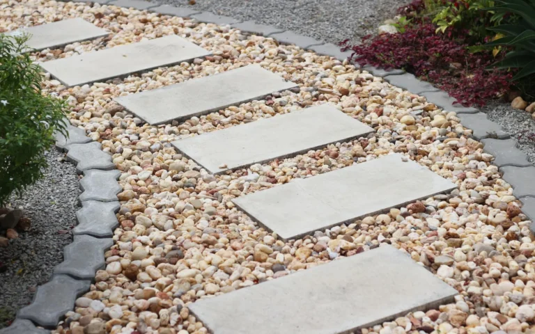 Czyszczenie obrzeży betonowych