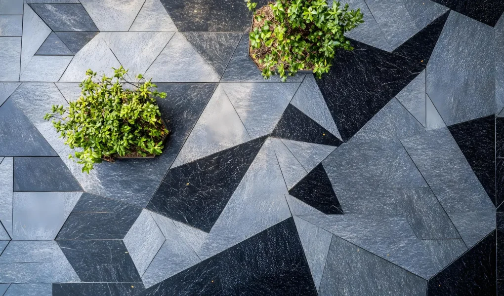 Jak łączyć kostkę brukową z płytami ogrodowymi?