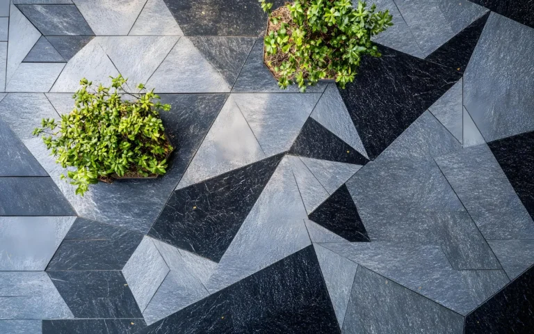 Jak łączyć kostkę brukową z płytami ogrodowymi?